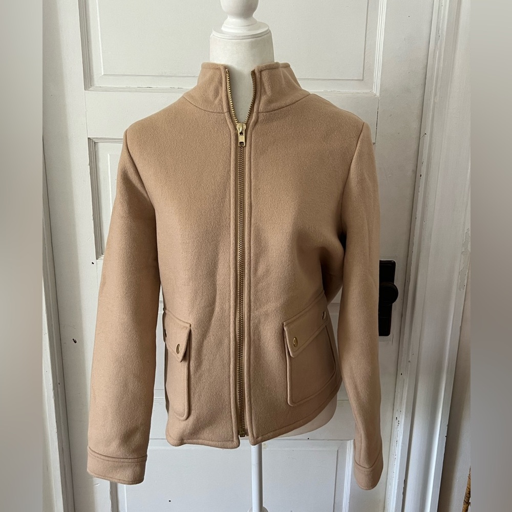 Joie | Tan Zip Jacket